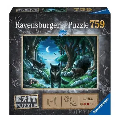 Ravensburger Exit Puzzle: Vlk 759 dílků