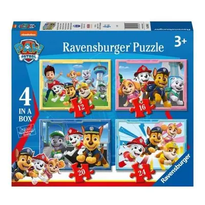 Ravensburger puzzle Tlapková patrola 4 v 1 Paw Patrol