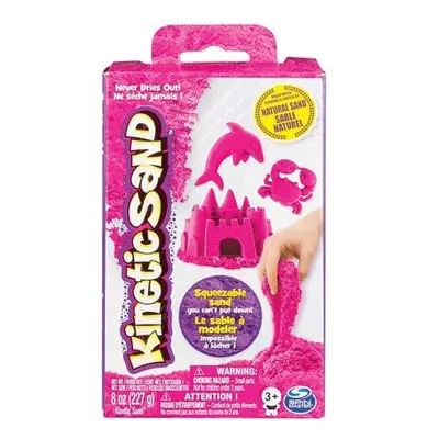 KINETIC SAND ZÁKLADNÍ KRABICE S PÍSKEM RŮZNÝCH BAREV 227g varianta růžový