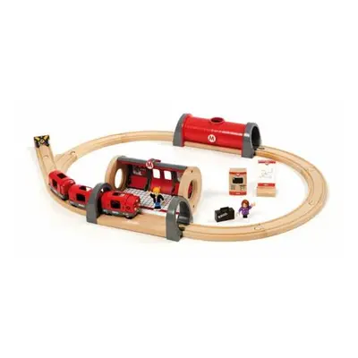 Brio WORLD 33513 Vláčkodráha se soupravou metra a nástupištěm