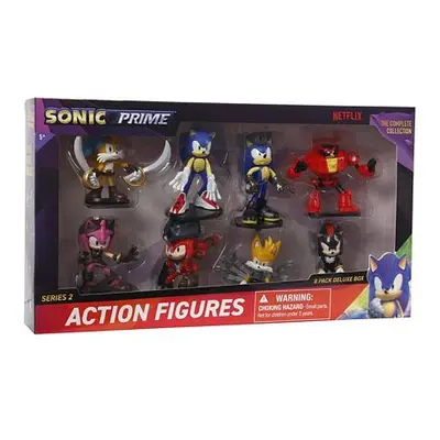 Sonic akční figurky – 8 ks Deluxe box