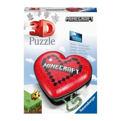 RAVENSBURGER 3D puzzle Srdce Minecraft 54 ks