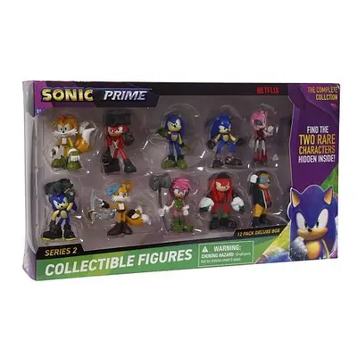 Sonic figurky – 12 ks Deluxe box