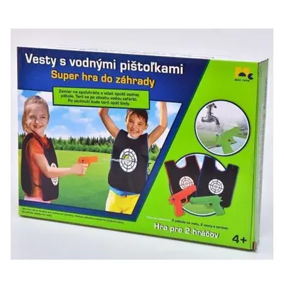 Vesty s vodní pistolkou