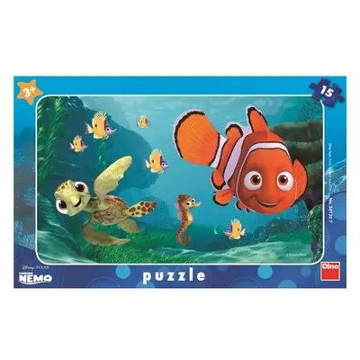 Puzzle Walt Disney Nemo a želva, 15 dílků - Dino