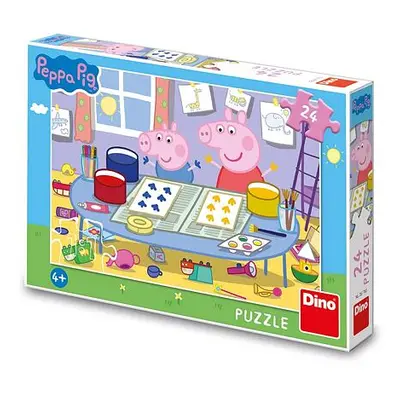 PEPPA PIG: VÝTVARNÍK 24 Puzzle