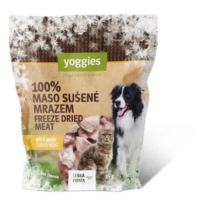 Yoggies Mrazem sušené krůtí maso (lyofilizované) 85g