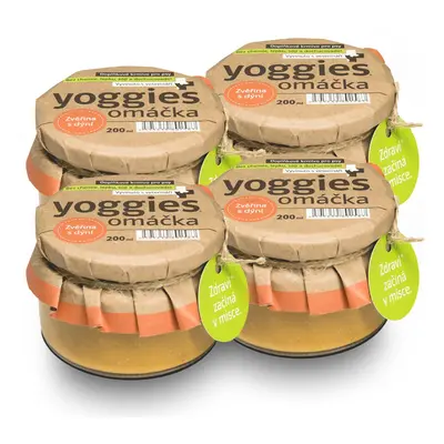 4x200ml Yoggies omáčka se zvěřinou a dýní