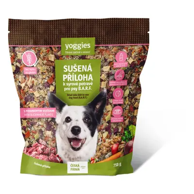 750g Yoggies Sušená příloha s pohankovými vločkami k syrové potravě B.A.R.F.