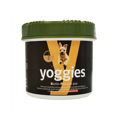 Yoggies Biotin Plus pro psy (peletky) 400g