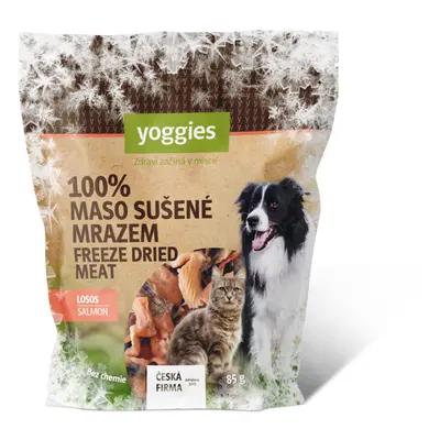 Yoggies Mrazem sušený losos (lyofilizovaný) 85g