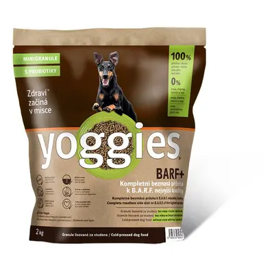 2kg Yoggies BARF+ MINI příloha k syrovému masu, granule lisované za studena s probiotiky