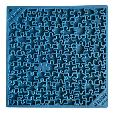 SodaPup lízací podložka Puzzle 20 x 20cm - Modrá