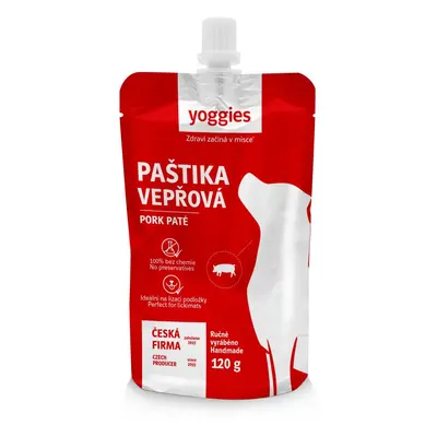 120g Yoggies paštika - vepřové maso