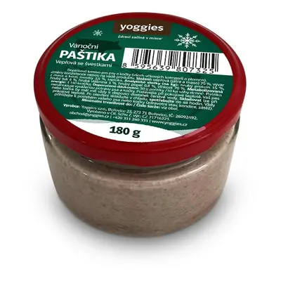 180g Yoggies Vánoční paštika - Vepřová se švestkami