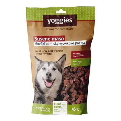 Yoggies Hovězí výcvikové pamlsky 45g