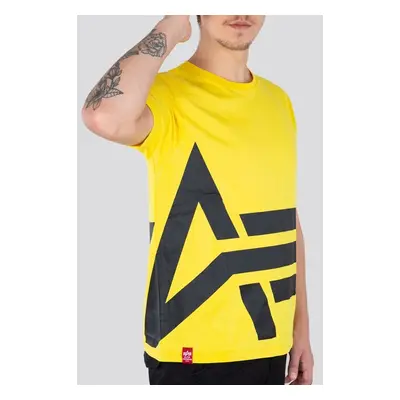 Tričko Alpha Industries Side Logo T Yellow