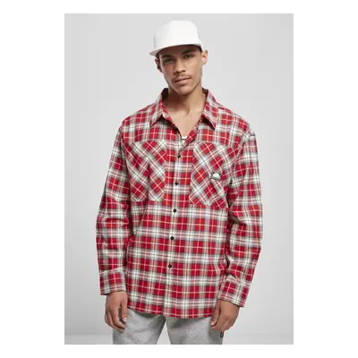 Southpole Spouthpole Checked Woven Shirt SP red