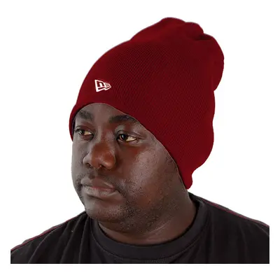 New Era Basic Long Knitt Beanie Maroon