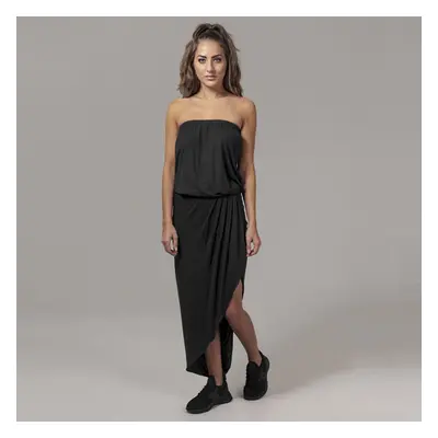 Urban Classics Ladies Viscose Bandeau Dress black