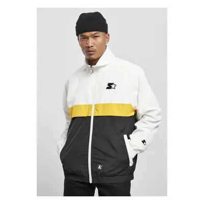 Starter Three Toned Jogging Jacket white/black/golden