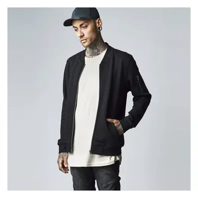 Urban Classics Sweat Bomber Jacket black