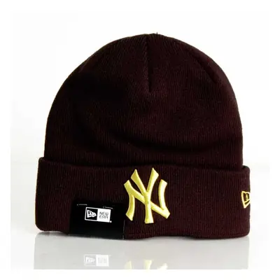 Kulich NEW ERA MLB League essential Cuff knit NY Yankees Yellow