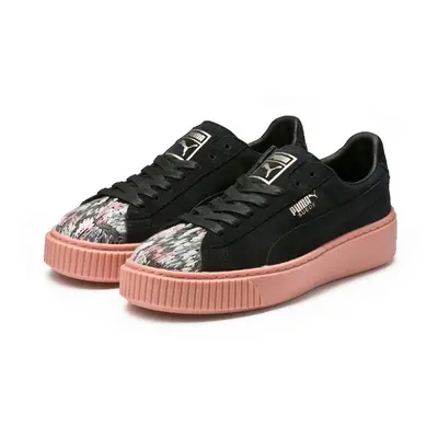 Dámské Tenisky Puma Platform Sunfstitc WN Black Pink