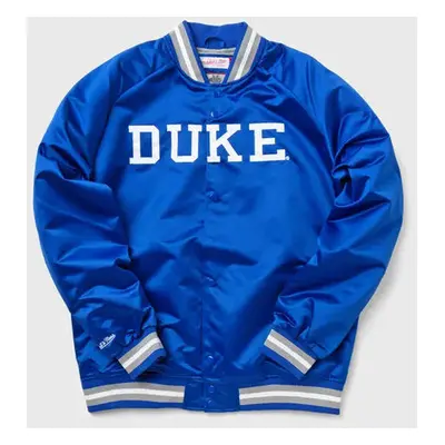 Mitchell & Ness Duke University Lightweight Satin Jacket royal