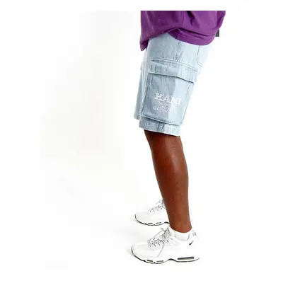 Kraťasy Karl Kani Retro Cargo Shorts light blue