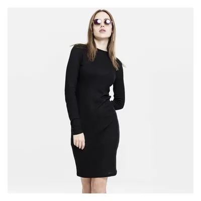 Urban Classics Ladies Rib Dress black