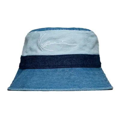 Karl Kani KK Signature Block Denim Bucket Hat blue