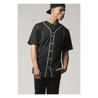 Urban Classics Baseball Mesh Jersey blk/wht