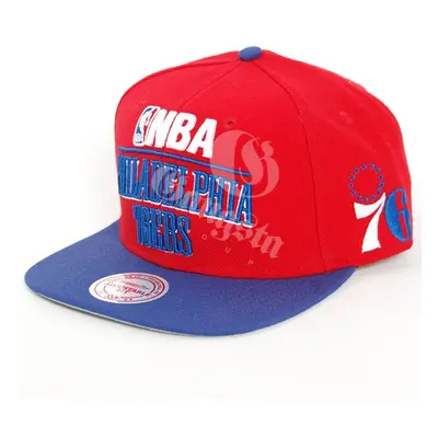 Mitchell & Ness Philadelphia 76`ers Media 2T Snapback Cap