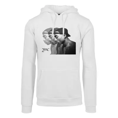 Mr. Tee 2Pac Faces Hoody white