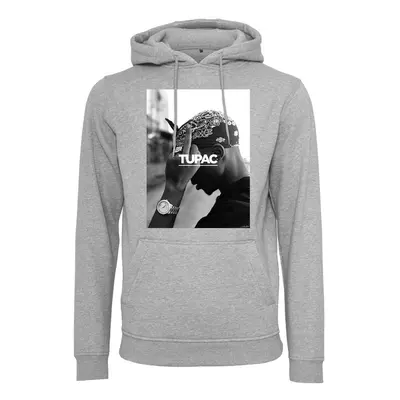 Mr. Tee 2Pac F*ck the World Hoody heather grey