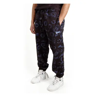 Tepláky Karl Kani Signature Smiley Regular Fit Sweatpants black