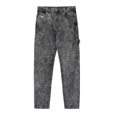 KK Retro Moon Wash Denim Pants dark grey