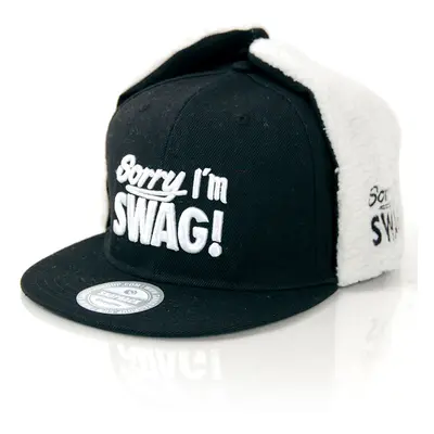 GangstaGroup Sorry I`m Swag! Dog Ear Winter Cap Black