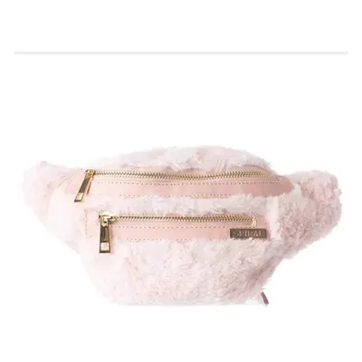 Ledvinka Spiral Faux Fur Pink BL Label Bum Bag