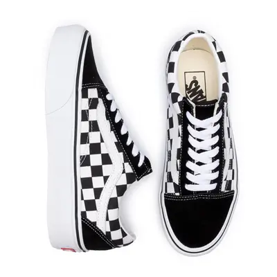 Tenisky Vans UA old Skool Platform checkerboard