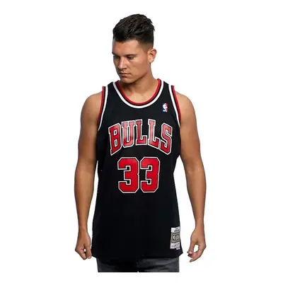 Mitchell & Ness Chicago Bulls #33 Scottie Pippen black Swingman Jersey