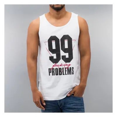 Dangerous DNGRS 99 Problems Tank Top White