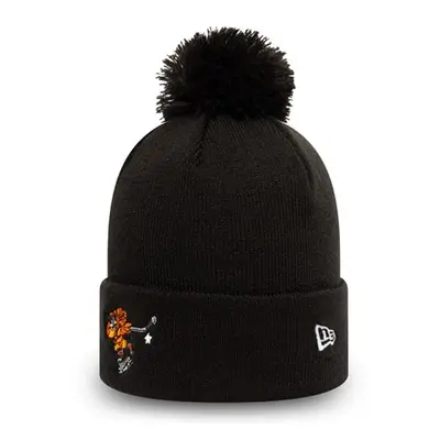 Dětské čepice New Era Kids GOOFY CHARACTER SPORTS BLACK BOBBLE BEANIE HAT