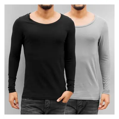 Bangastic 2-Pack Long Sleeve Black/Grey