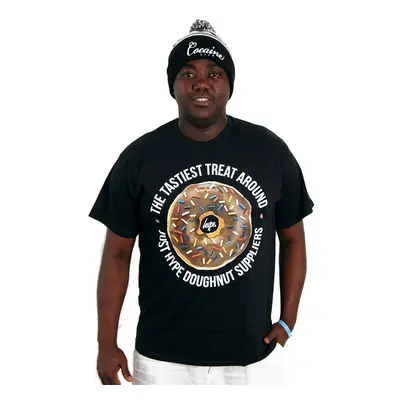 Hype Just Hype Doughnut Suppliers Tee Black