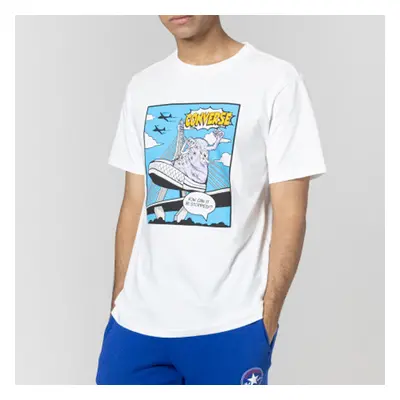 Triko Converse Comics Graphic Tee White