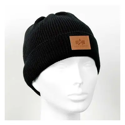 Zimní kulich Alpha Industries Docker Beanie Black