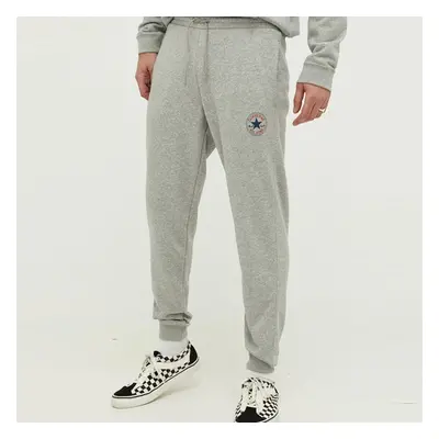 Tepláky Converse Go-To All Star Patch Grey Sweatpants