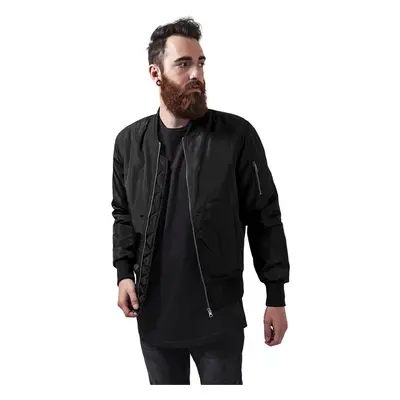 Urban Classics 2-Tone Bomber Jacket blk/blk